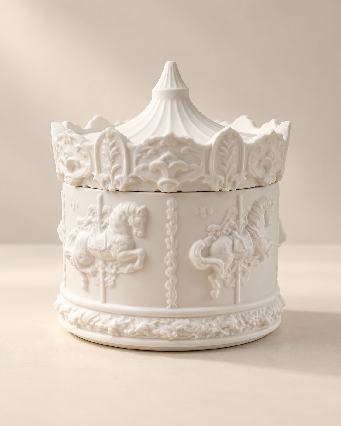 Ornate Carousel Trinket Box — Maine & Co
